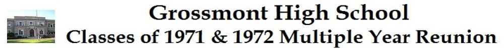 Grossmont High School Reunion